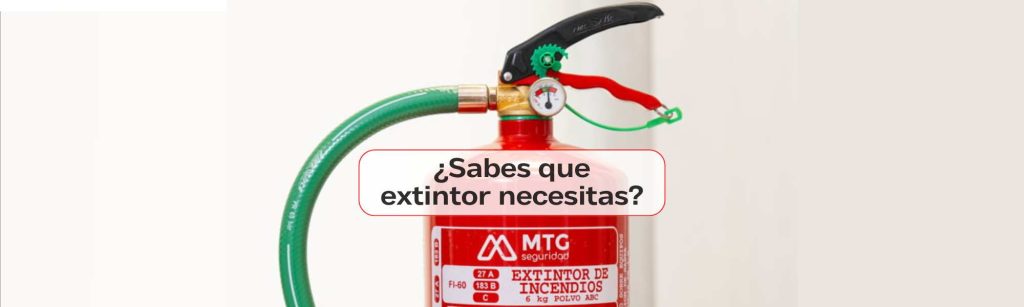 tipos de extintores